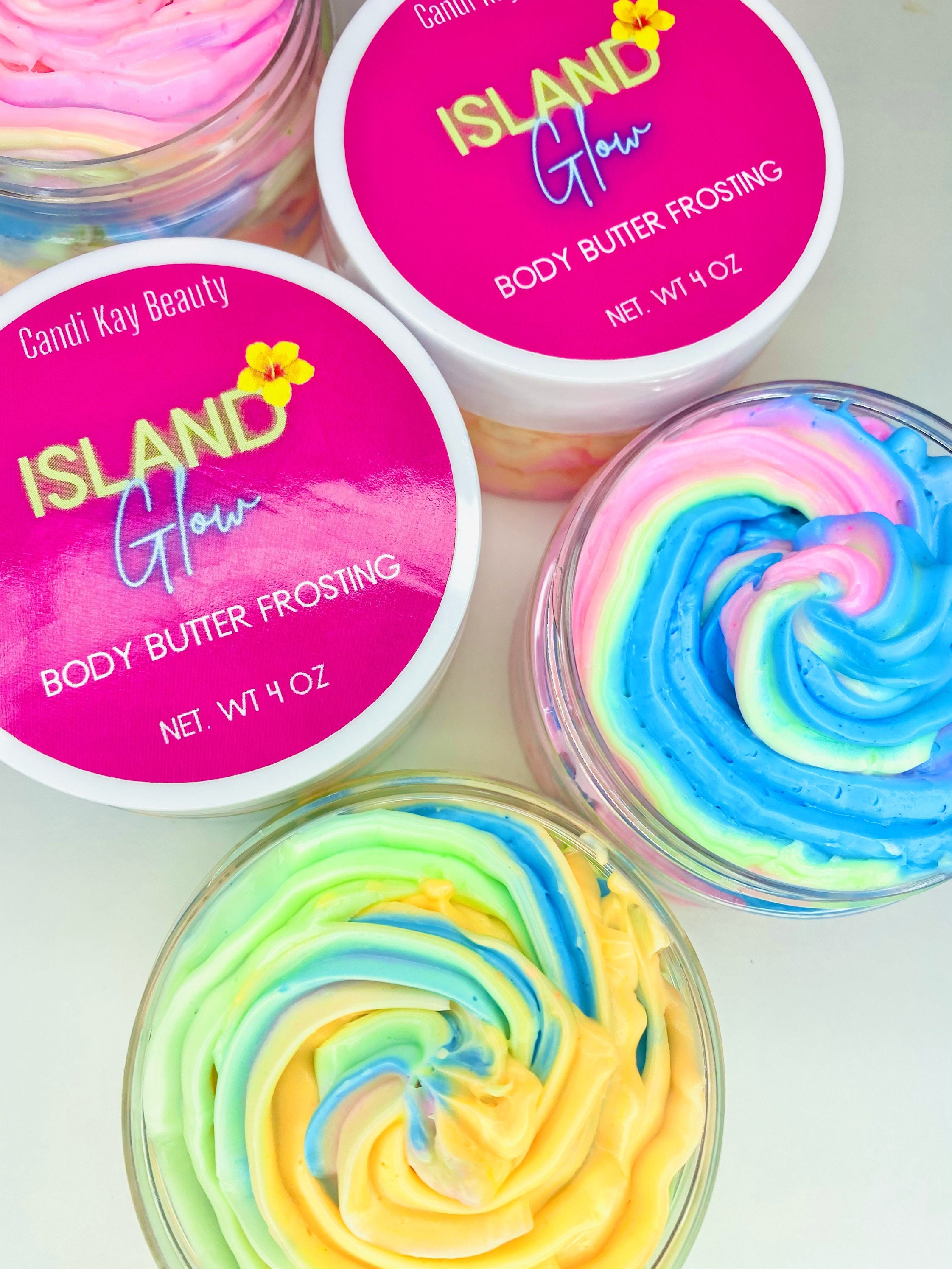 Whipped body butterbody butter frosting rainbow body butter Etsy