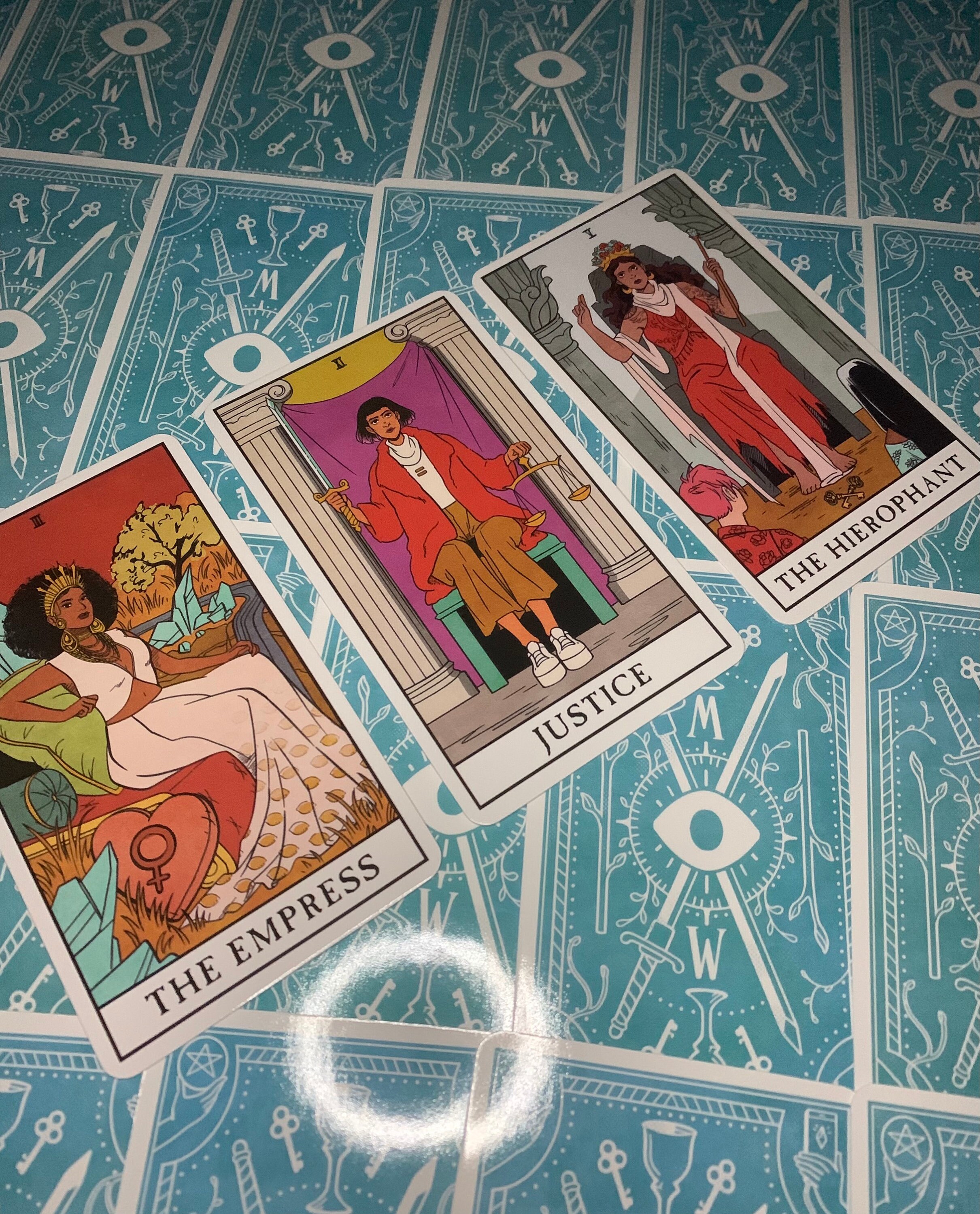 Tarot Readings 3 card spread Etsy