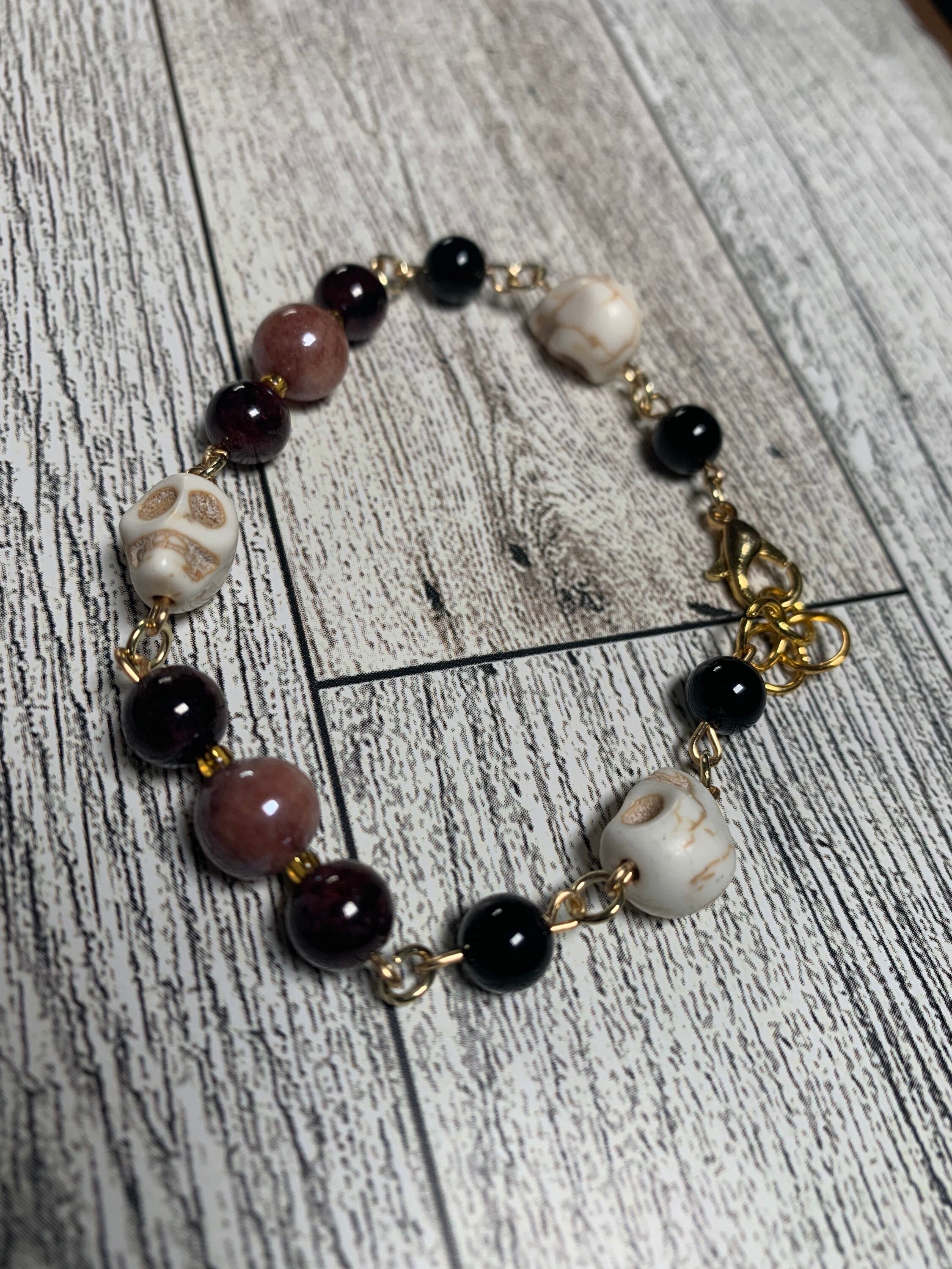 Greek Goddess Persephone Hekate Deity Bracelet Crystal Etsy