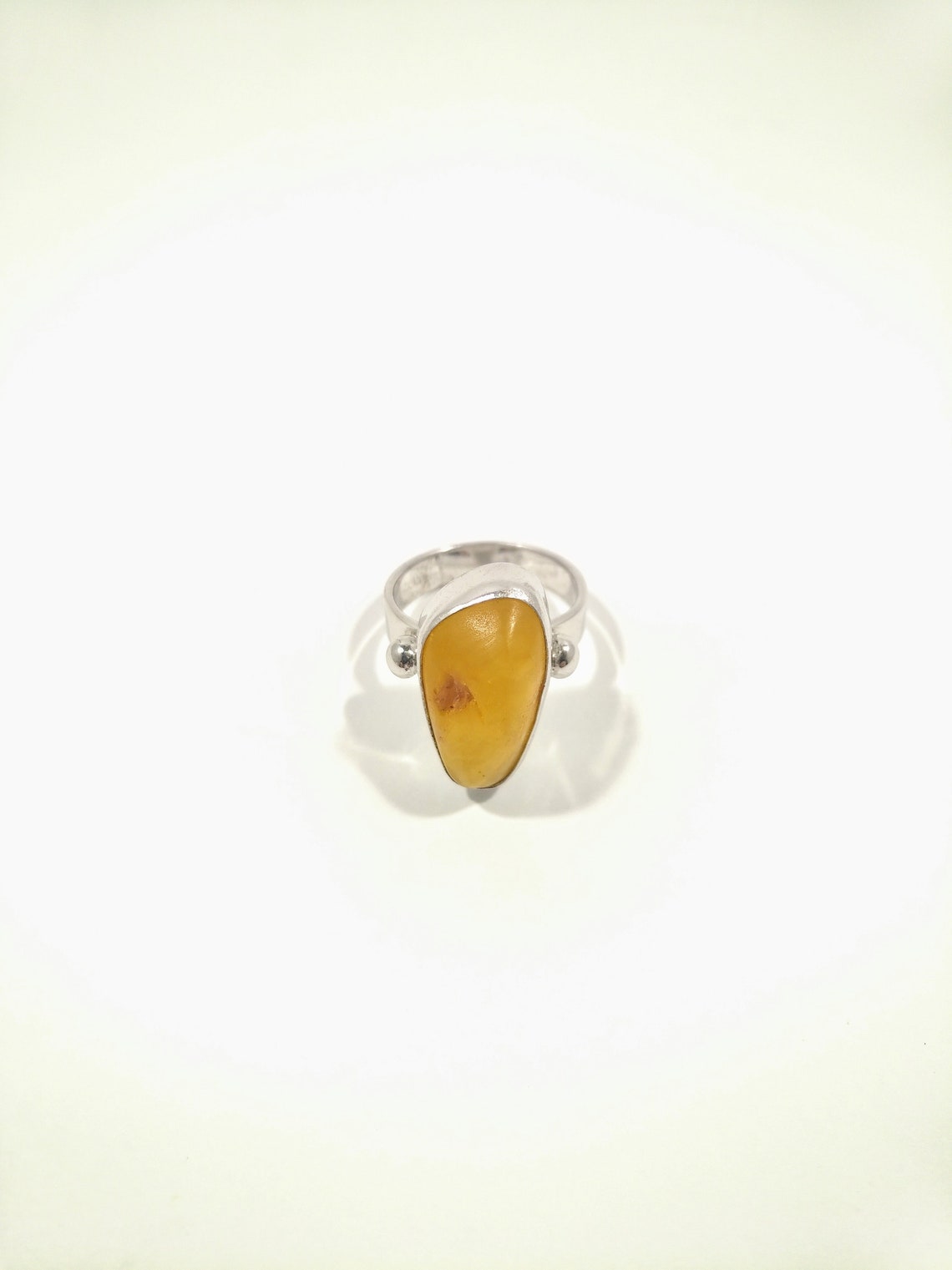 925 sterling silver handmade natural amber gemstone precious | Etsy