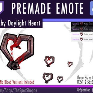 10 Dead By Daylight Twitch Discord Emotes Etsy