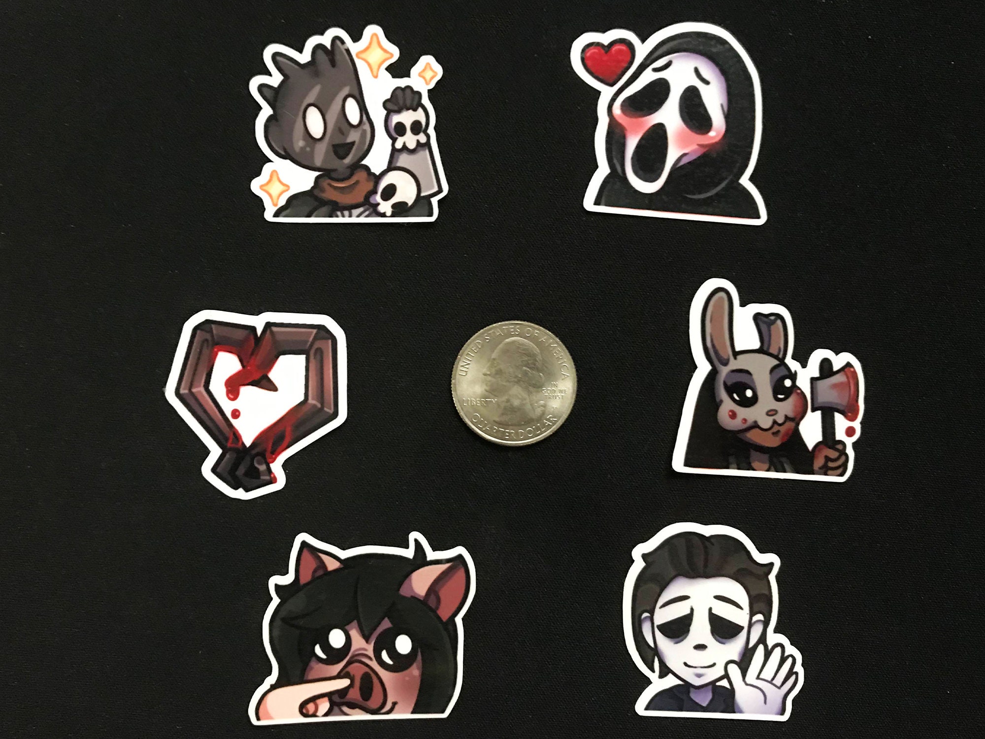 Dead By Daylight Mini Sticker Pack Etsy