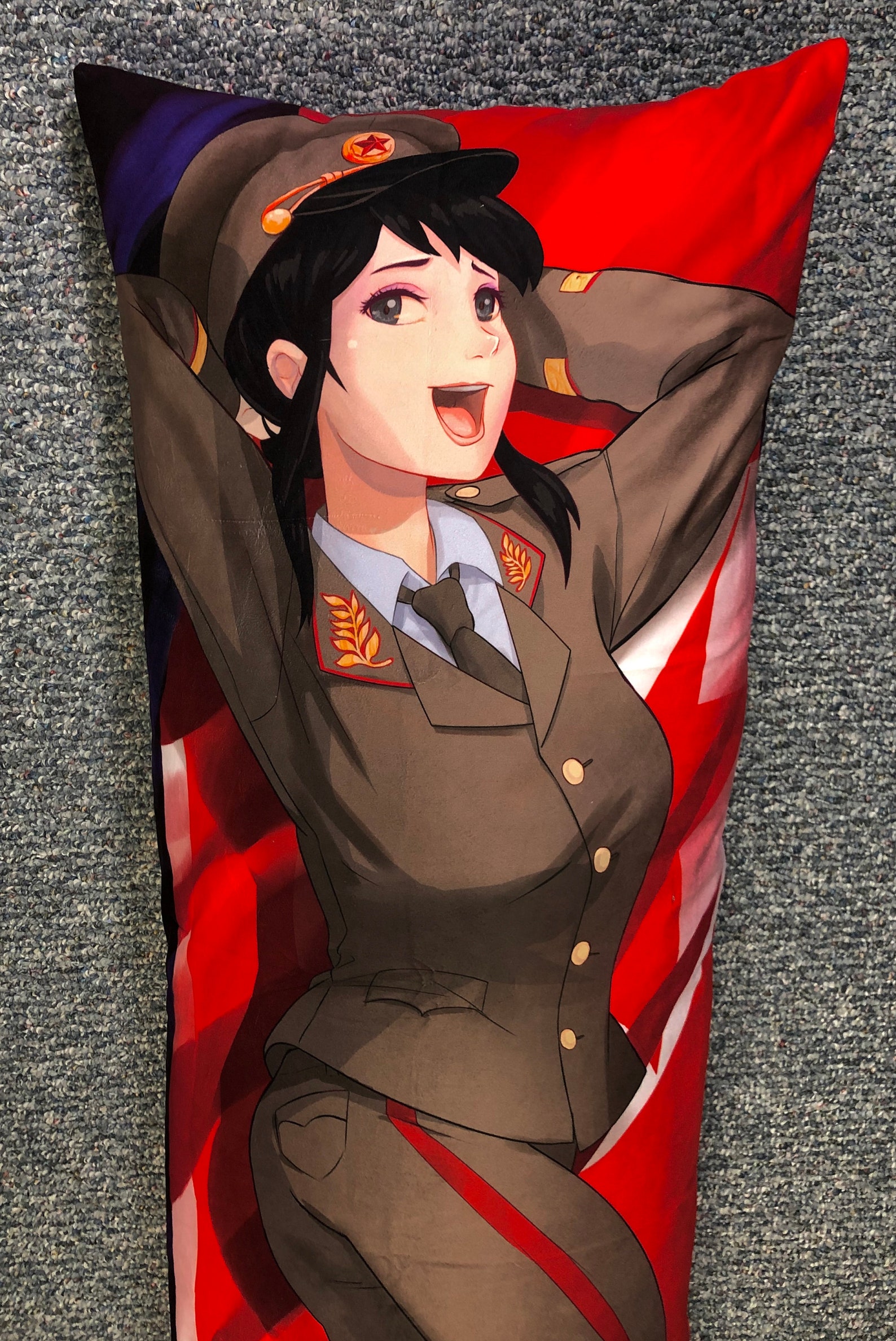 North Korean Waifu Body Pillow Case (20"x60") Kim Yo-jong - Etsy