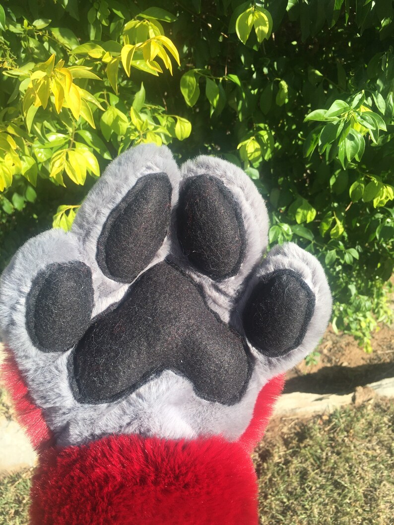 Fursuit Pawing