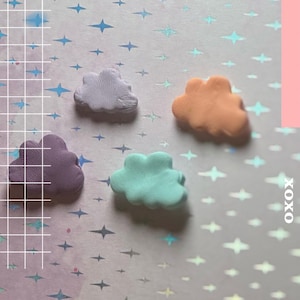 Pastel Daydream Cloud Magnet Set