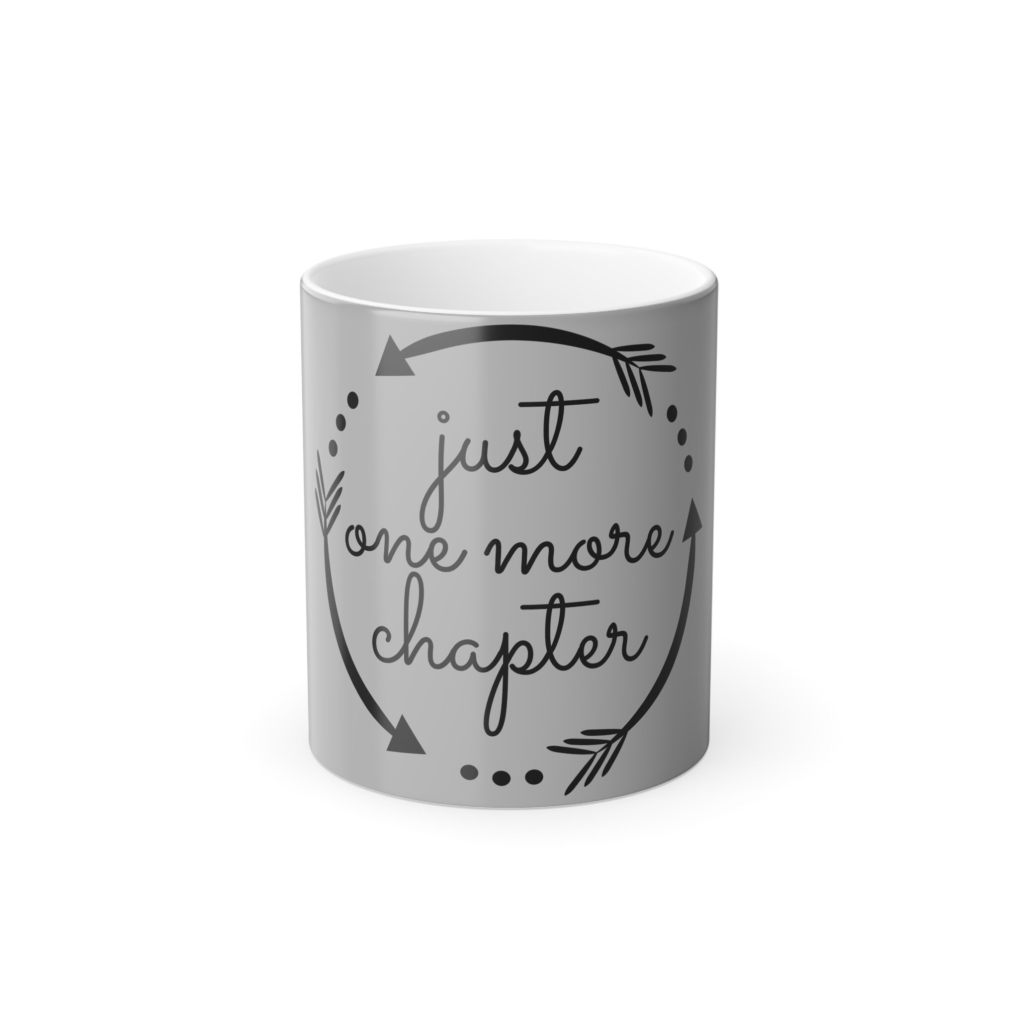 Just One More Chapter Color Morphing Mug, 11oz Etsy