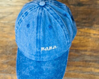 Mama embroidered adjustable Hat - Accessories - Mother - Mom