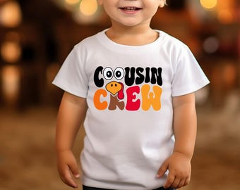 Camiseta Cousin Crew Thanksgiving 2T - Juvenil X-Large - Acción de Gracias