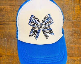 Cheer Bow DTF -  Trucker Hat - Accessories