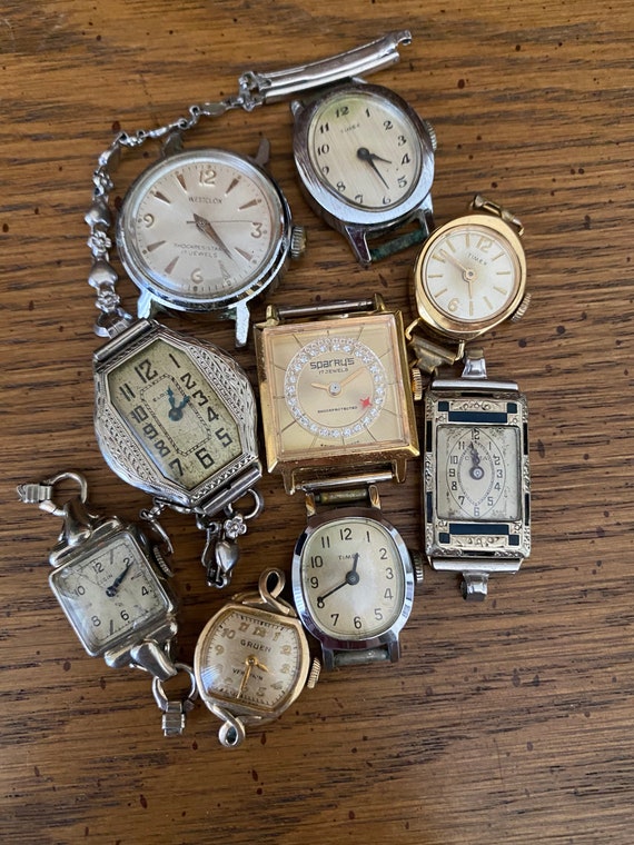 Vintage watch faces