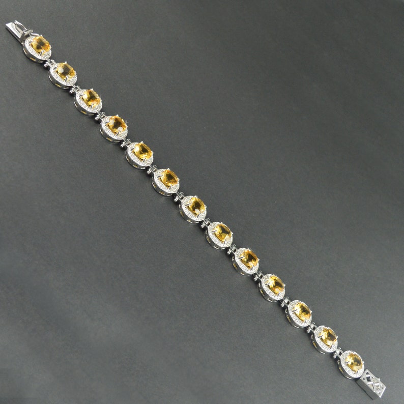 Natural citrine Birthstone bracelet Yellow gemstone Citrine jewelry Women jewelry Jewelry bracelet Gemstone bracelet Citrine bracelet