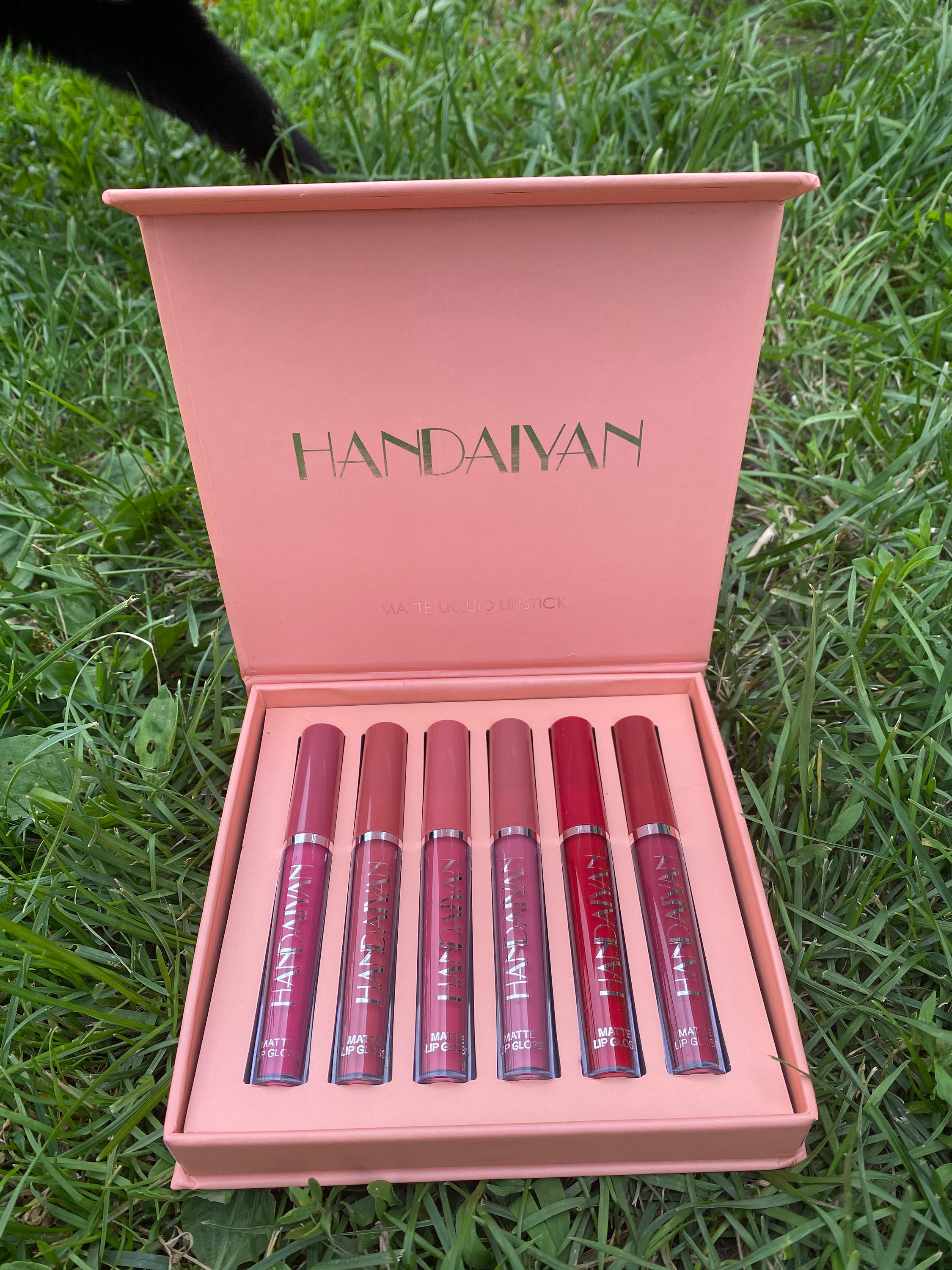 Matte Lipstick Set HANDAIYAN 6 Colors Long Lasting Velvet Etsy