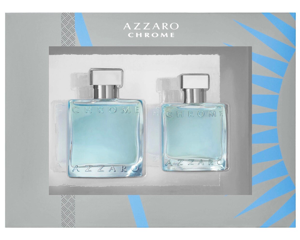 Azzaro Chrome Mens Cologne 2Piece Gift Set Etsy
