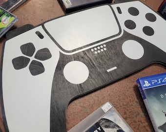 PlayStation PS5 Controller Vectors, SVG, DXF, Lightburn, AI, Laser Cut File, Xtool, Glowforge, OMTech, CO2 Laser, CnC cut file, Digital Art