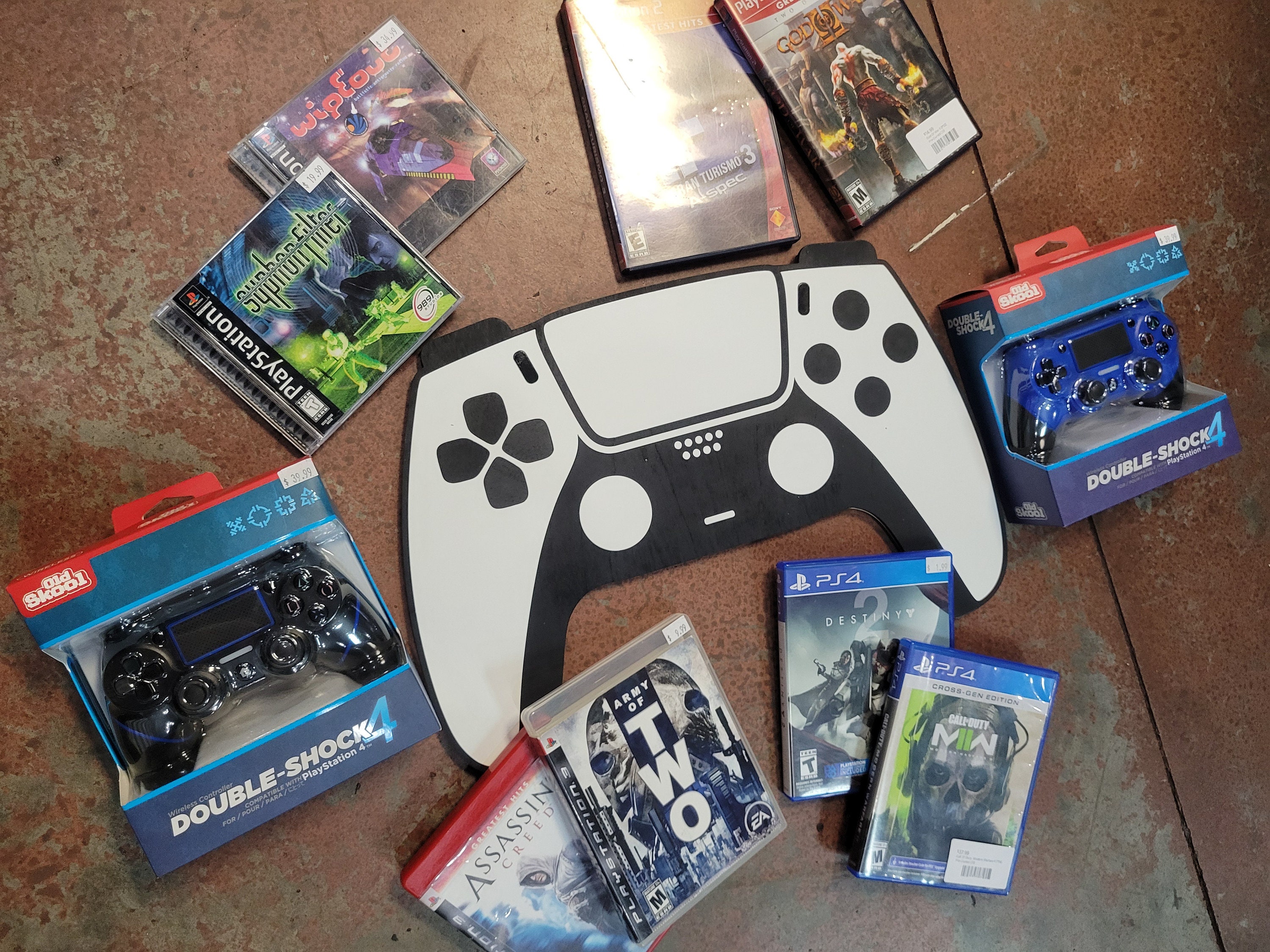 Playstation PS5 Controller Vectors, SVG, DXF, Lightburn, AI, Laser Cut ...