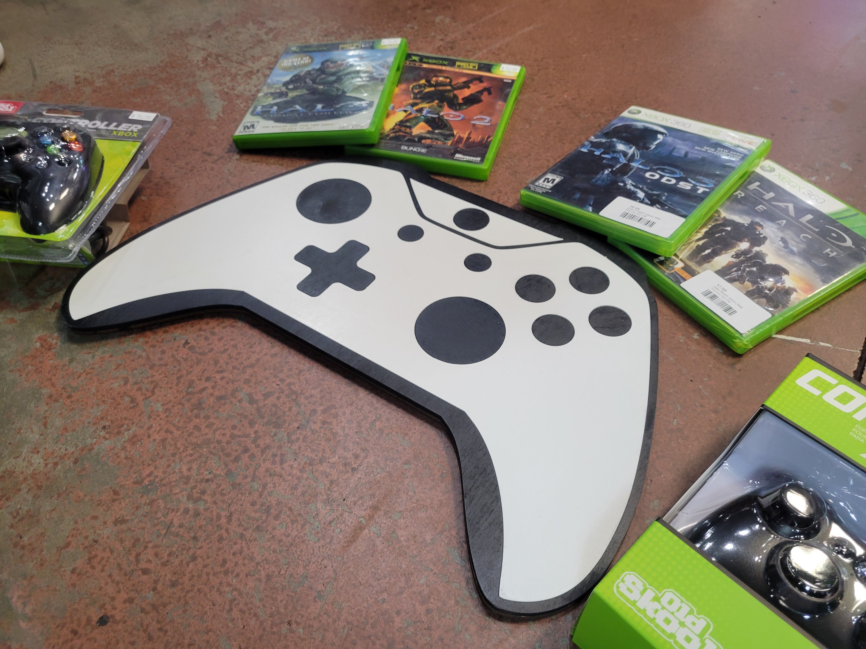 Xbox Controller Vectors, SVG, DXF, Lightburn, AI, Laser Cut File, Xtool ...