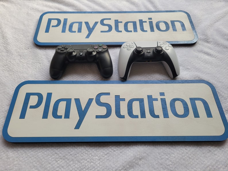 PlayStation Logo Vector, SVG, DXF, Lightburn, AI, Laser Cut File, Xtool, Glowforge, OMTech, CO2 Laser, CnC File, Digital Art, Game Console image 10