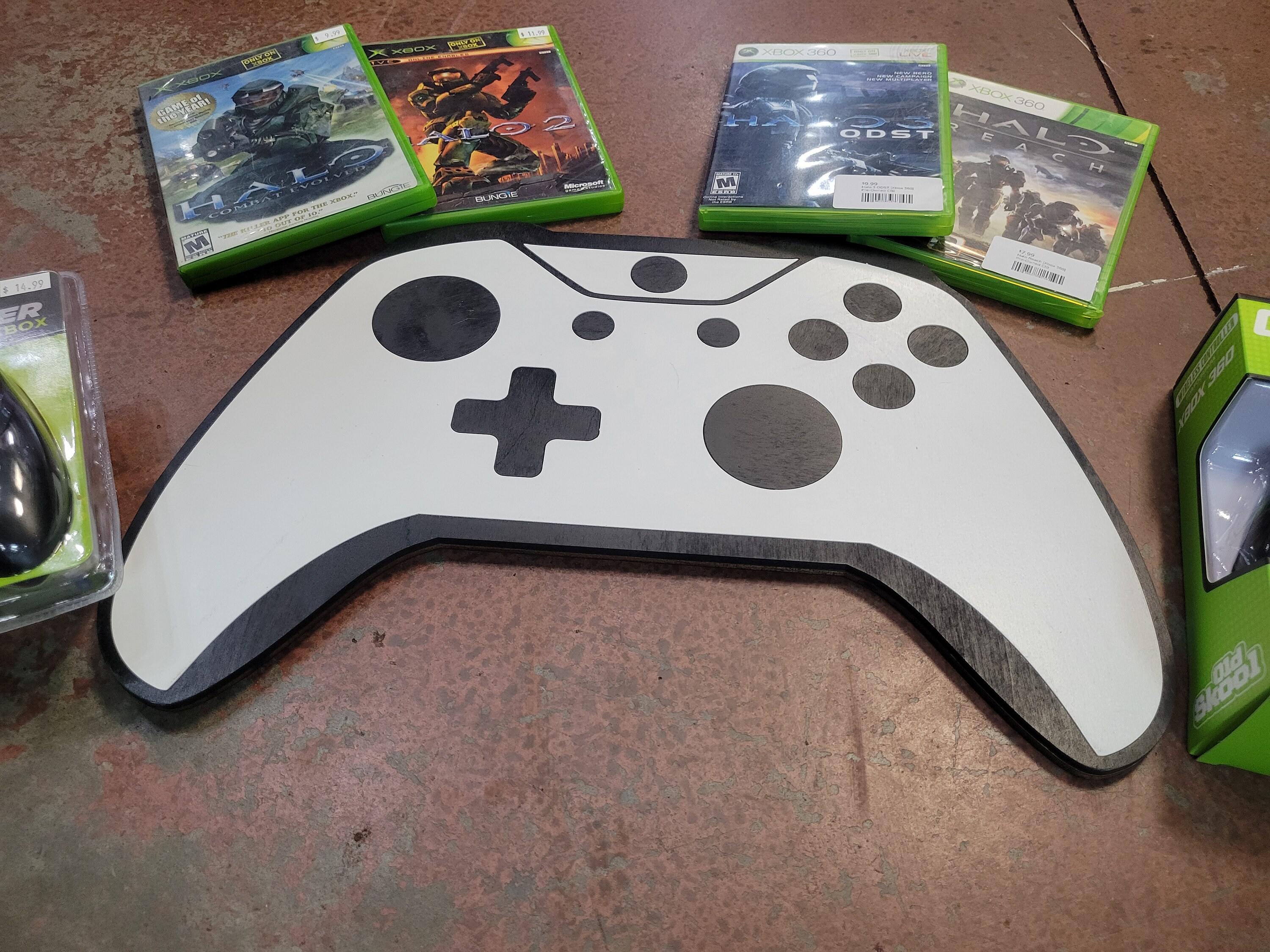 Xbox Controller Vectors, SVG, DXF, Lightburn, AI, Laser Cut File, Xtool ...