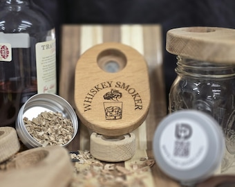 L'affumicatore originale per whisky in rovere bianco