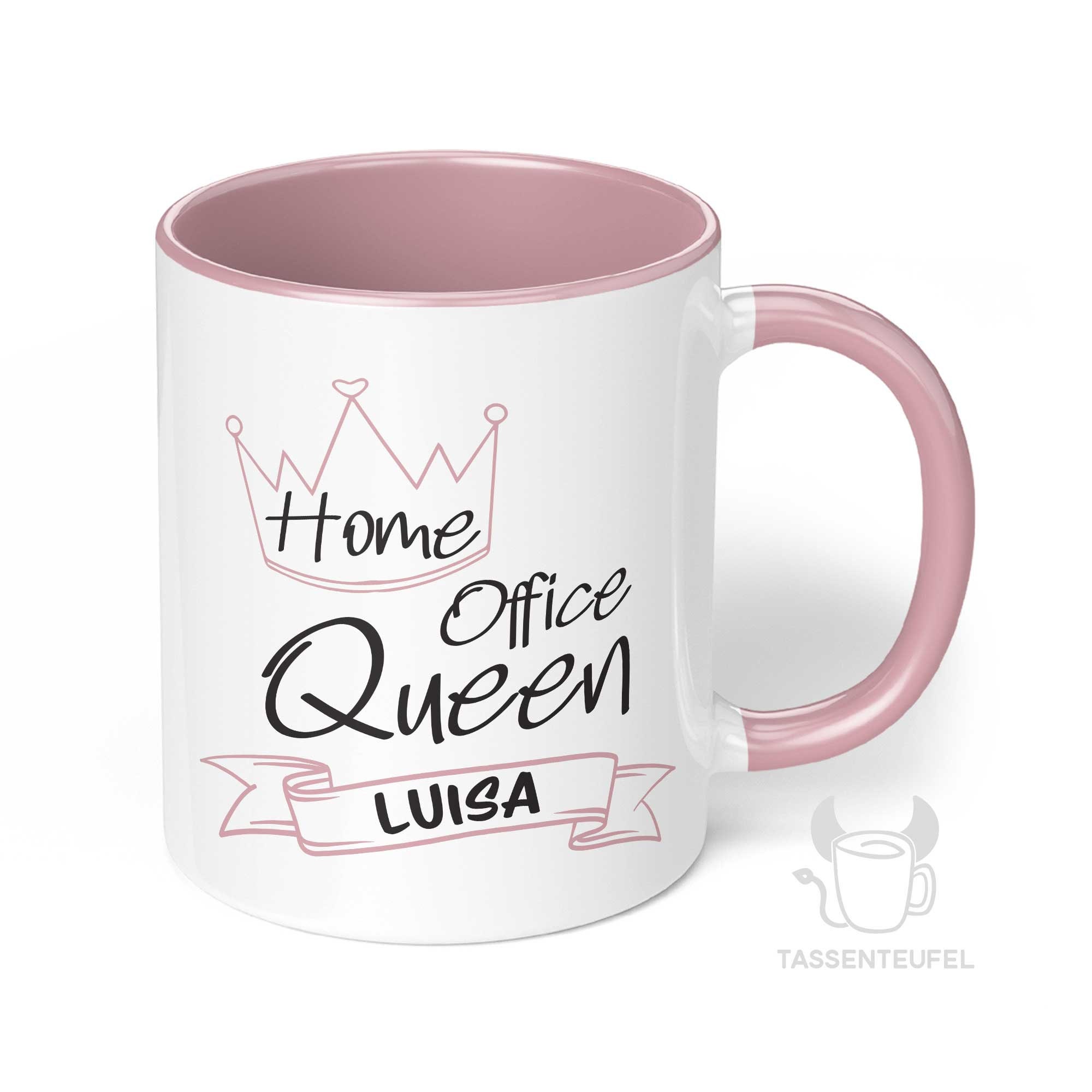Personalized Cup Homeoffice Queen Funny Gift Idea Etsy