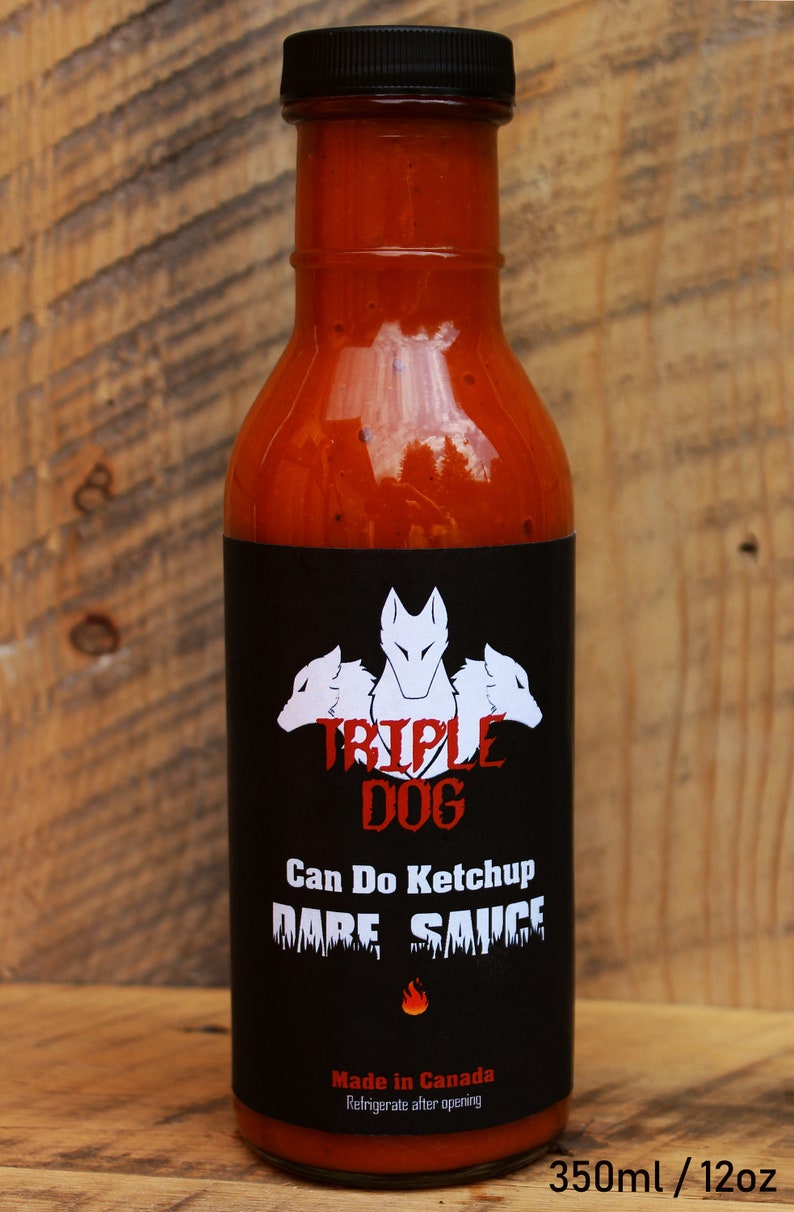 Can Do Ketchup Ketchup picante artesanal 350 ml 12oz Etsy