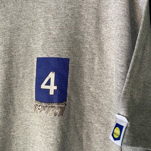King Billy Leeds sock tag t-shirt grey