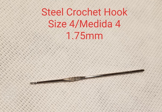 5 Steel Crochet Hook Size 7 (1.50 mm)