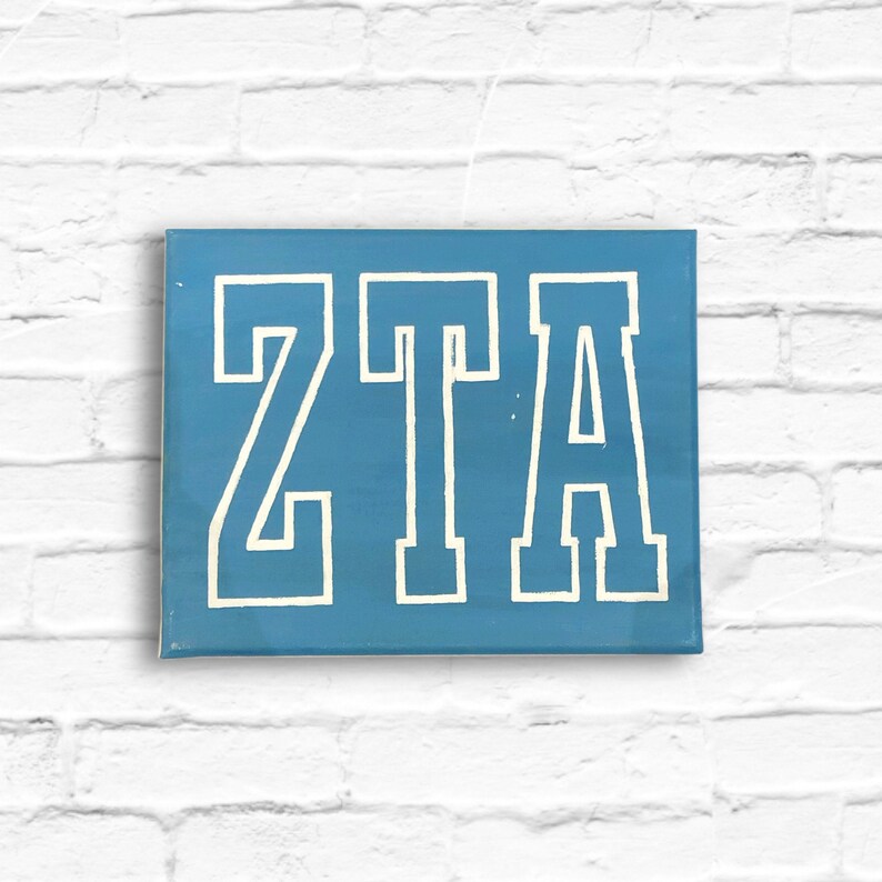 zeta tau alpha sorority Zeta tau alpha collegiate sorority canvas