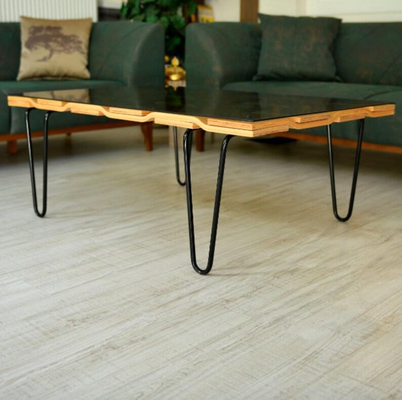 Modern Coffee Table Handmade Wood Coffee Table Wood Art Etsy