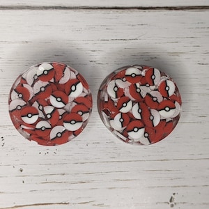 Resin Pocket Monster Ear Plugs