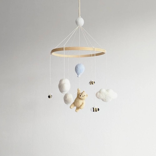 Winnie the Pooh Baby Mobile Nursery Mobile Crib Mobile Baby Etsy