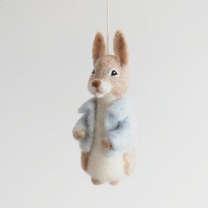 Needle Felted Peter Rabbit Baby Mobile - Etsy