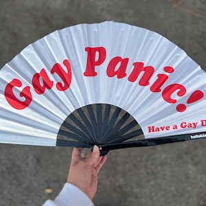 Gay Panic Rave Fan