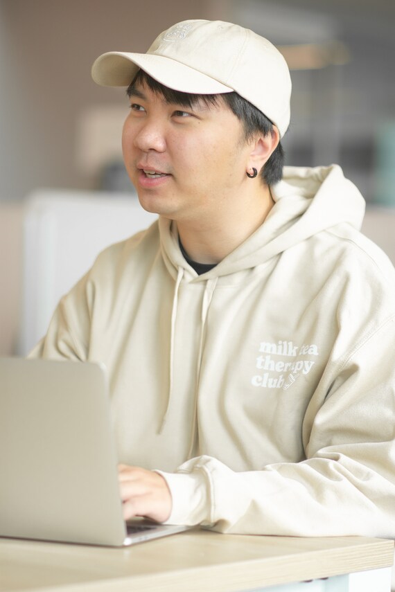 Milk tea shop hoodie tik tok