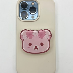 Sakura Bear Phone Grip