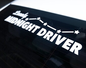 Lonely Midnight Driver Banner