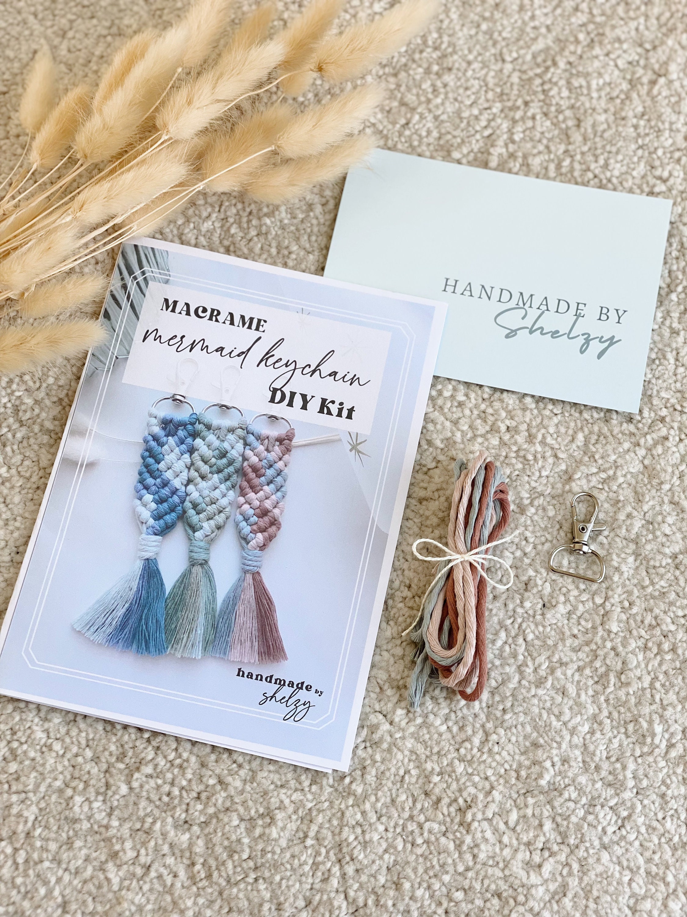 DIY Macrame Kit | Cotton Keychain | Quinn