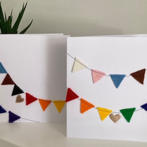 Série de cartes Heartfelt - Heureuse fierté | carte de voeux | lgbtq+ | fierté | drapeau de la fierté | arc-en-ciel