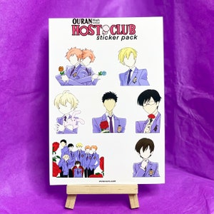 Ouran Highschool Host Club Sticker Pack