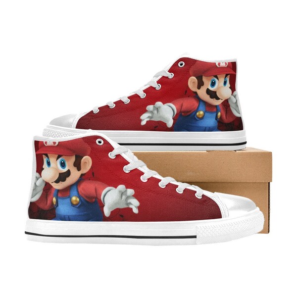 Super Mario Shoes - Etsy