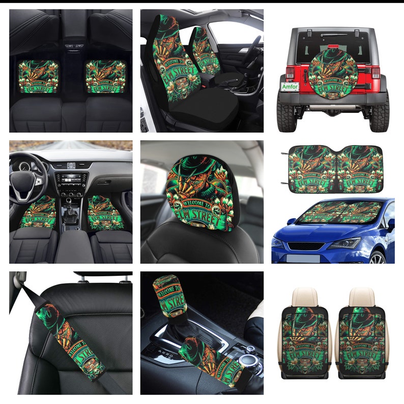 Freddy Krueger Horror Movie Car Accessories Etsy