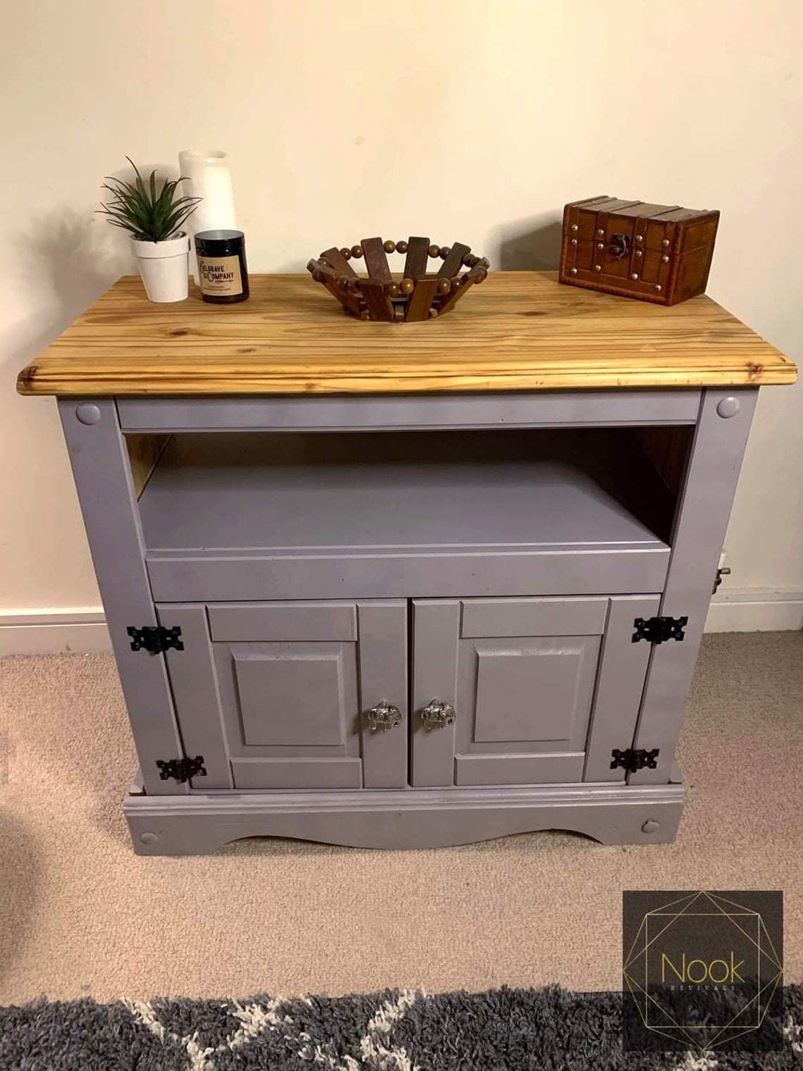 SOLD Refurbished TV Stand Etsy UK