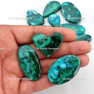 Chrysocolla-Malachite ! Wholesale Lot of Chrysocolla-Malachite -  Loose Beautiful Chrysocolla-Malachite Cabochon for making jewelry