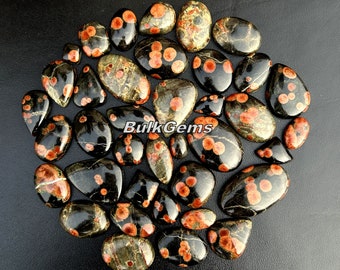 Fossil Obsidian Lot - Wholesale Fossil Obsidian mix shapes lot for making jewellry and things.