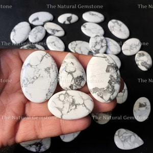 Groothandel veel howlietsteen, howlietsteen cabochon, howlietsteen edelsteen, howlietsteen, glad Sieraden maken bulk cabochon