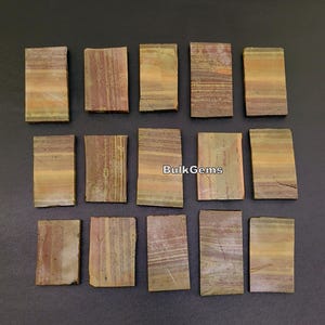 Losas de piedras preciosas de jaspe imperial indio - Venta al por mayor - Hermosas losas de jaspe imperial planas en ambos lados - Para hacer joyas y muchas cosas.