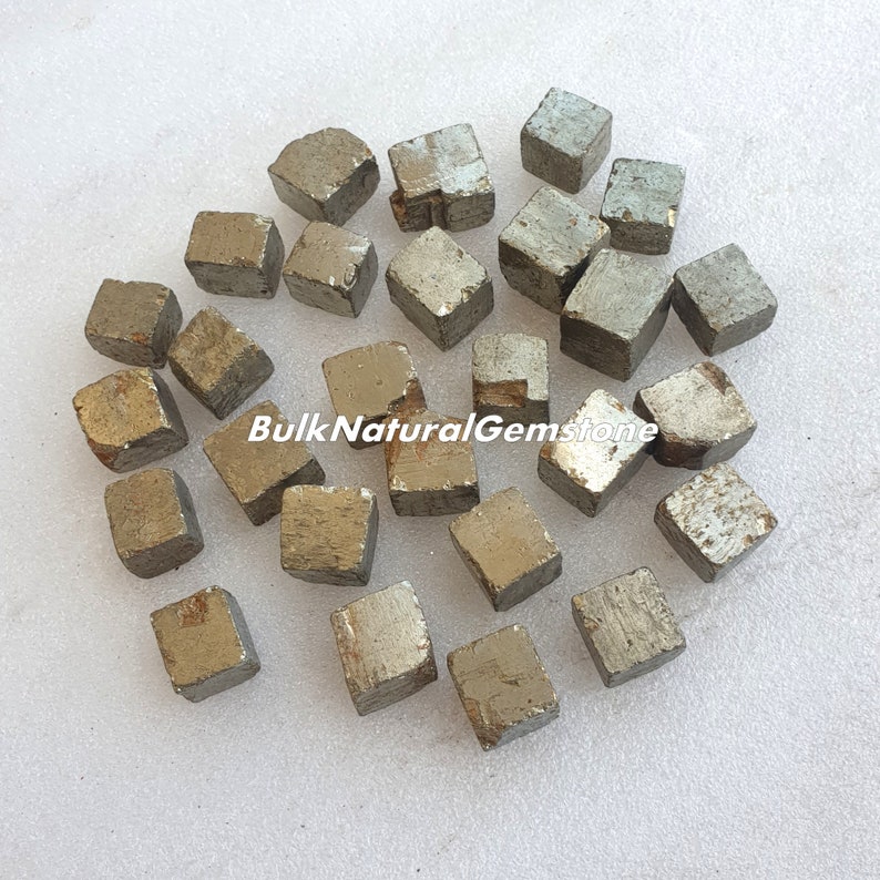 Pyrite Small Rough Natural Pyrite Cubes (12-15mm) – Rough Stone, Jewelry Making - Etsy
