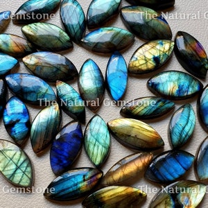 AAA Marquise Labradorite Ädelsten Cabochon - 20-35 mm