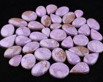 Phosphosiderite Cabochons Lot | Gemstone Lot for Jewelry Making (20-40mm)