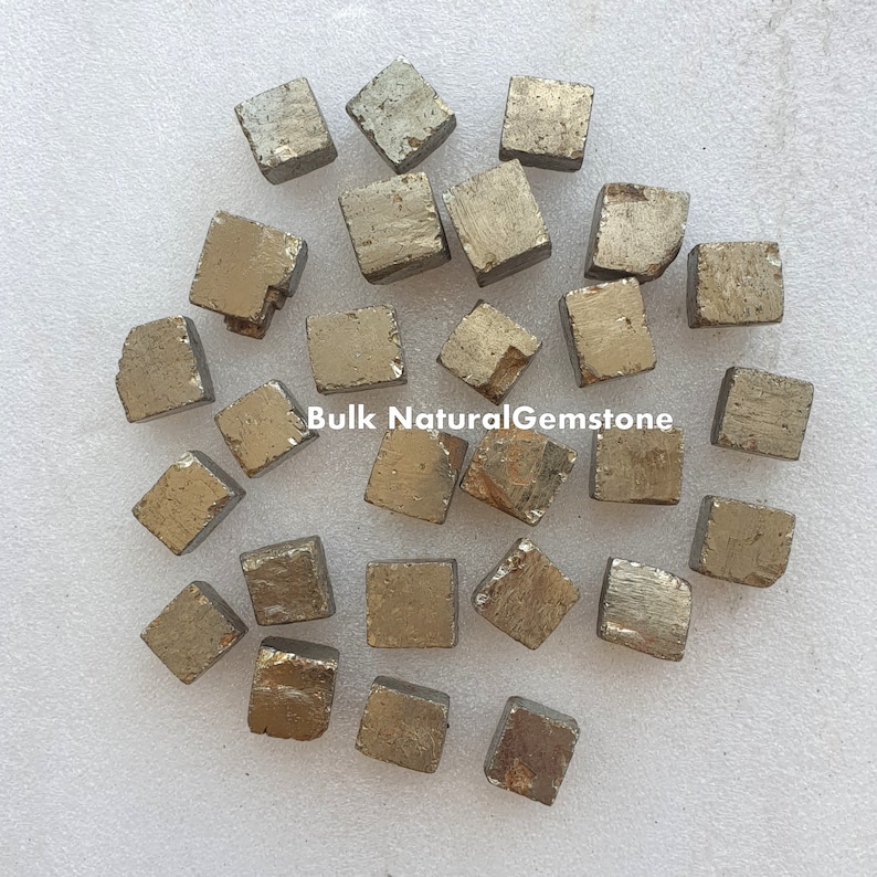 Pyrite Small Rough Natural Pyrite Cubes (12-15mm) – Rough Stone, Jewelry Making - Etsy